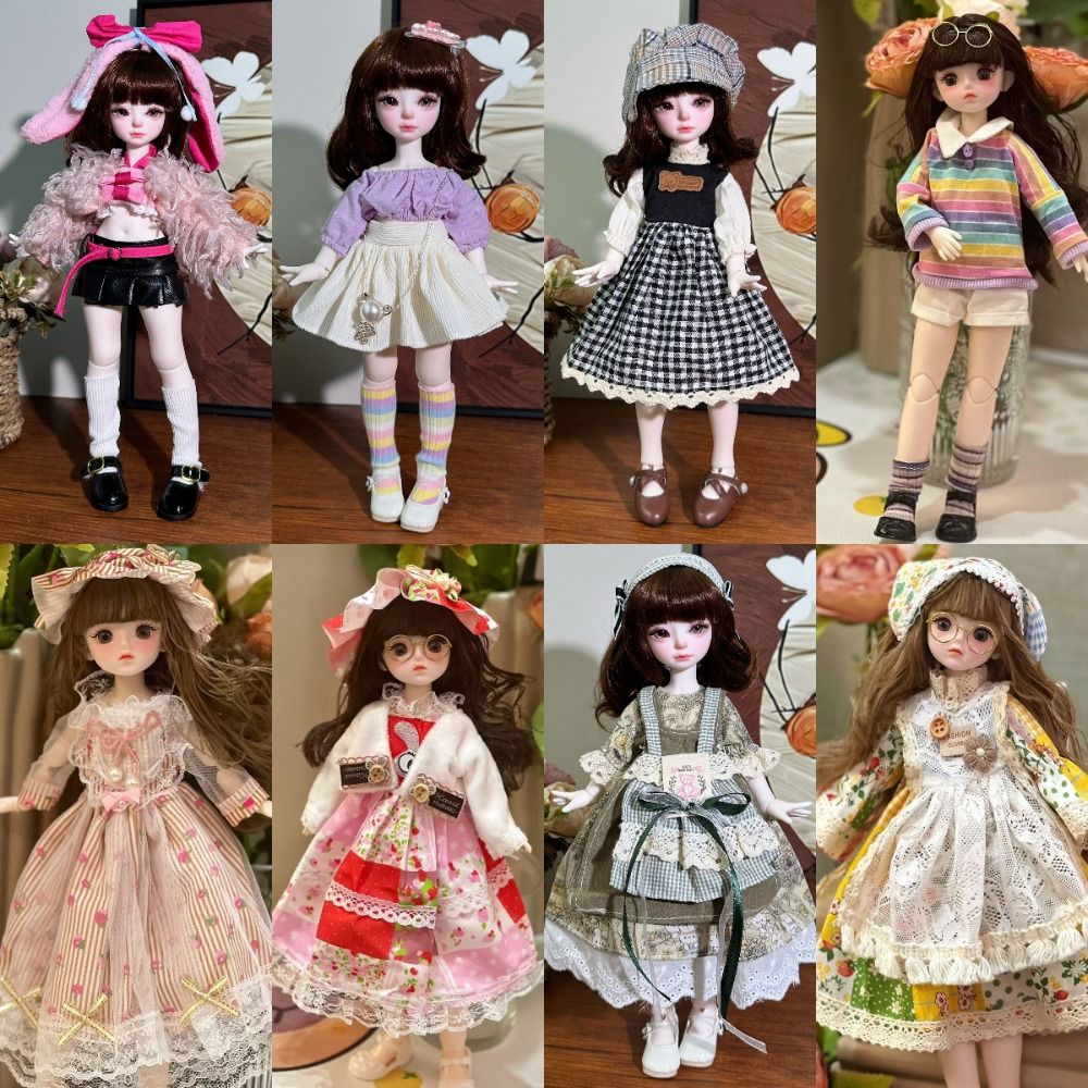 Women'S Fashion Kilt - Fashion 1/6 30cm Doll 1/6 BJD