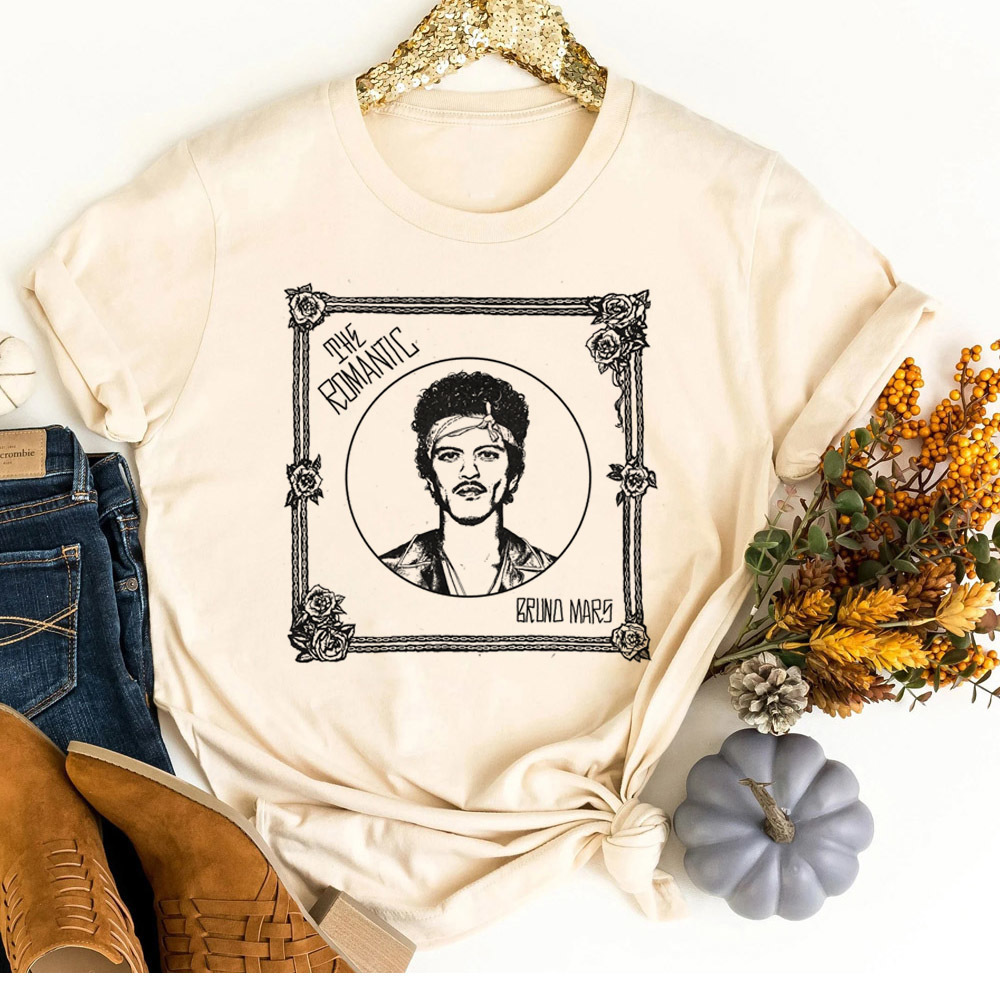 Bruno Mars shirt women gothic  - Women Fashion 80S 评论和价格