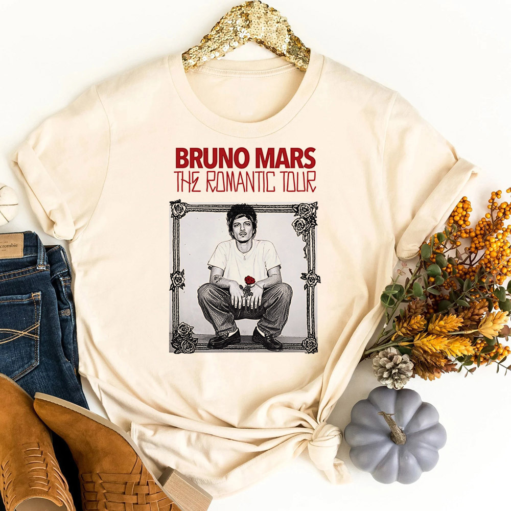 Bruno Mars shirt women gothic  - Women Fashion 80S 评论和价格
