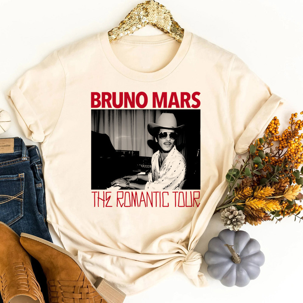 Bruno Mars shirt women gothic  - Women Fashion 80S 评论和价格