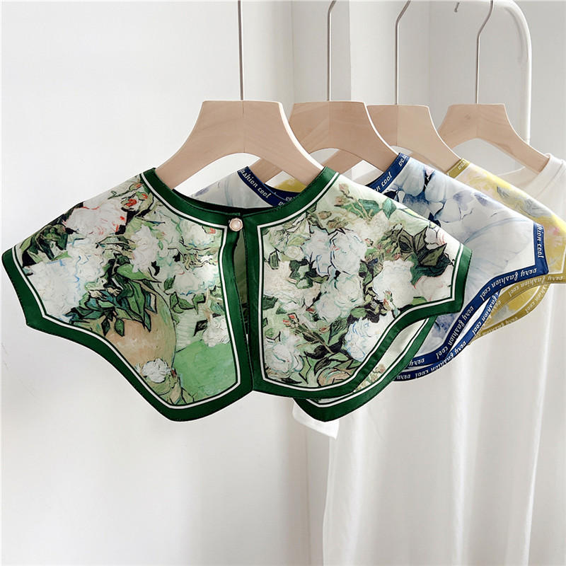 Fashion Floral Detachable Coll - Women'S Fashion Essentials 评论和价格