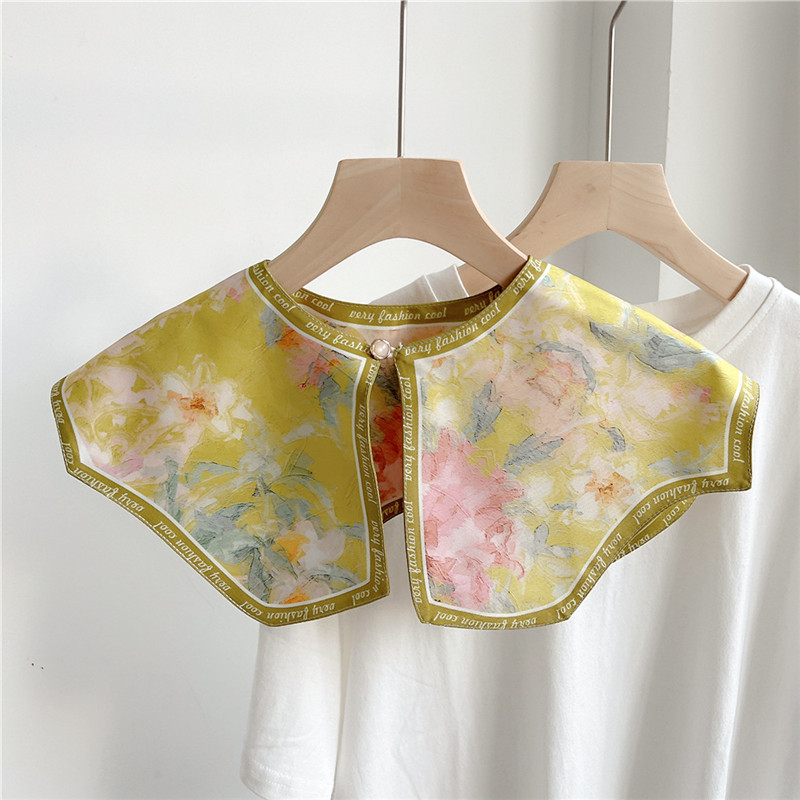 Fashion Floral Detachable Coll - Women'S Fashion Essentials 评论和价格