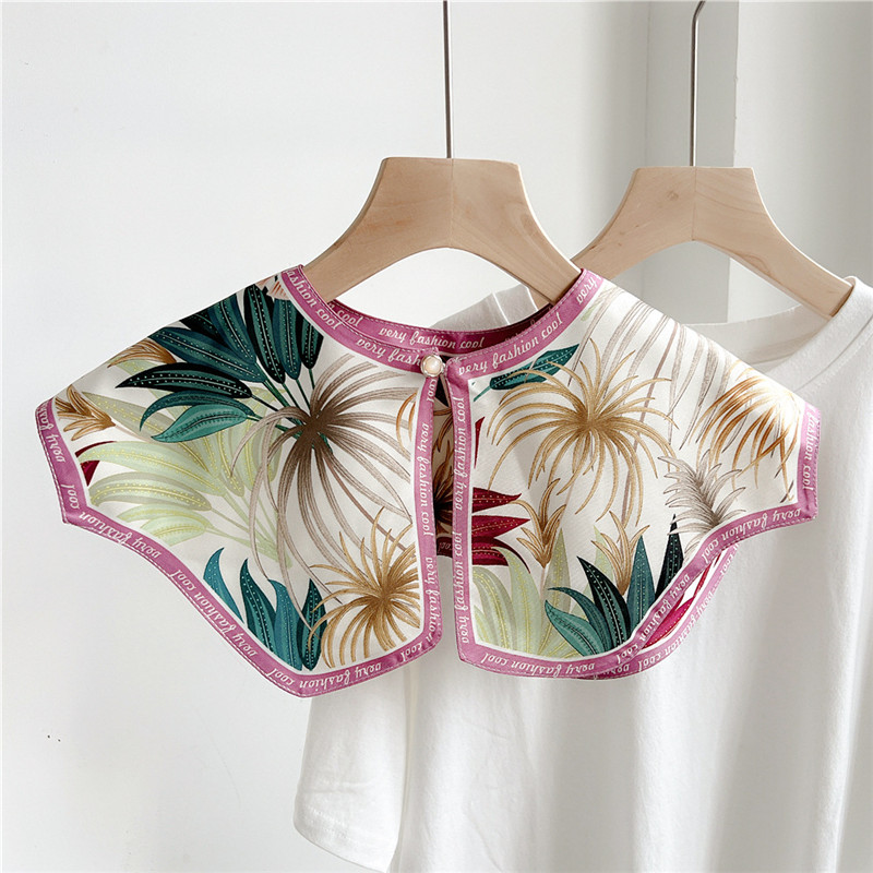 Fashion Floral Detachable Coll - Women'S Fashion Essentials 评论和价格