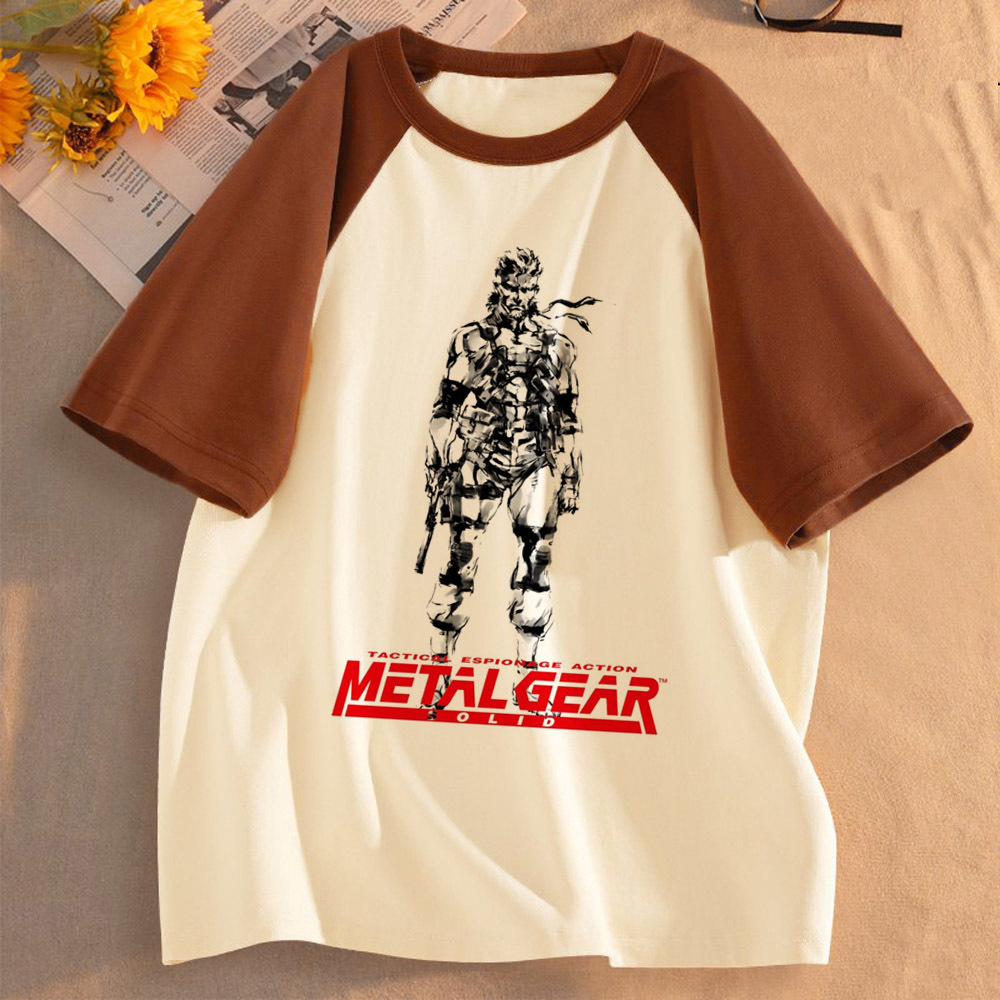 Metal Gear Solid top tees wome - Women Fashion 80S 评论和价格