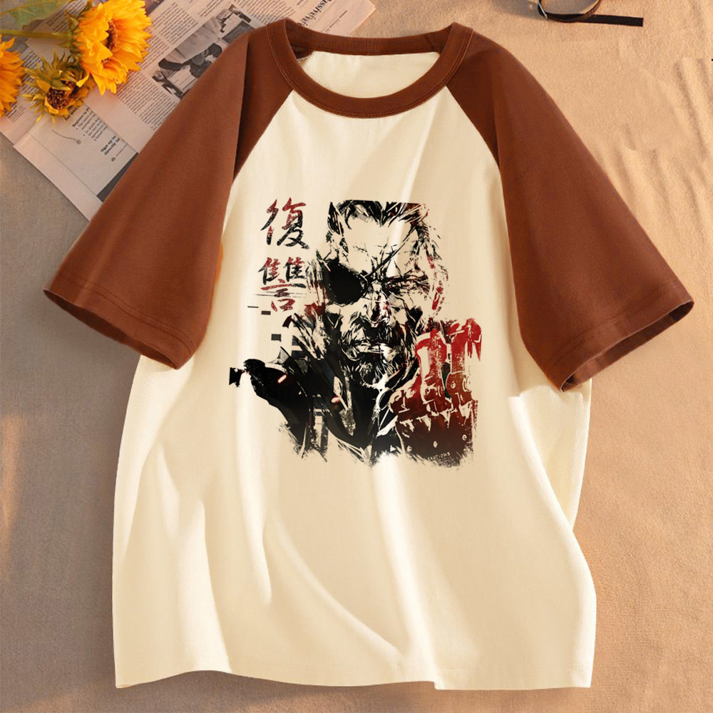 Metal Gear Solid top tees wome - Women Fashion 80S 评论和价格