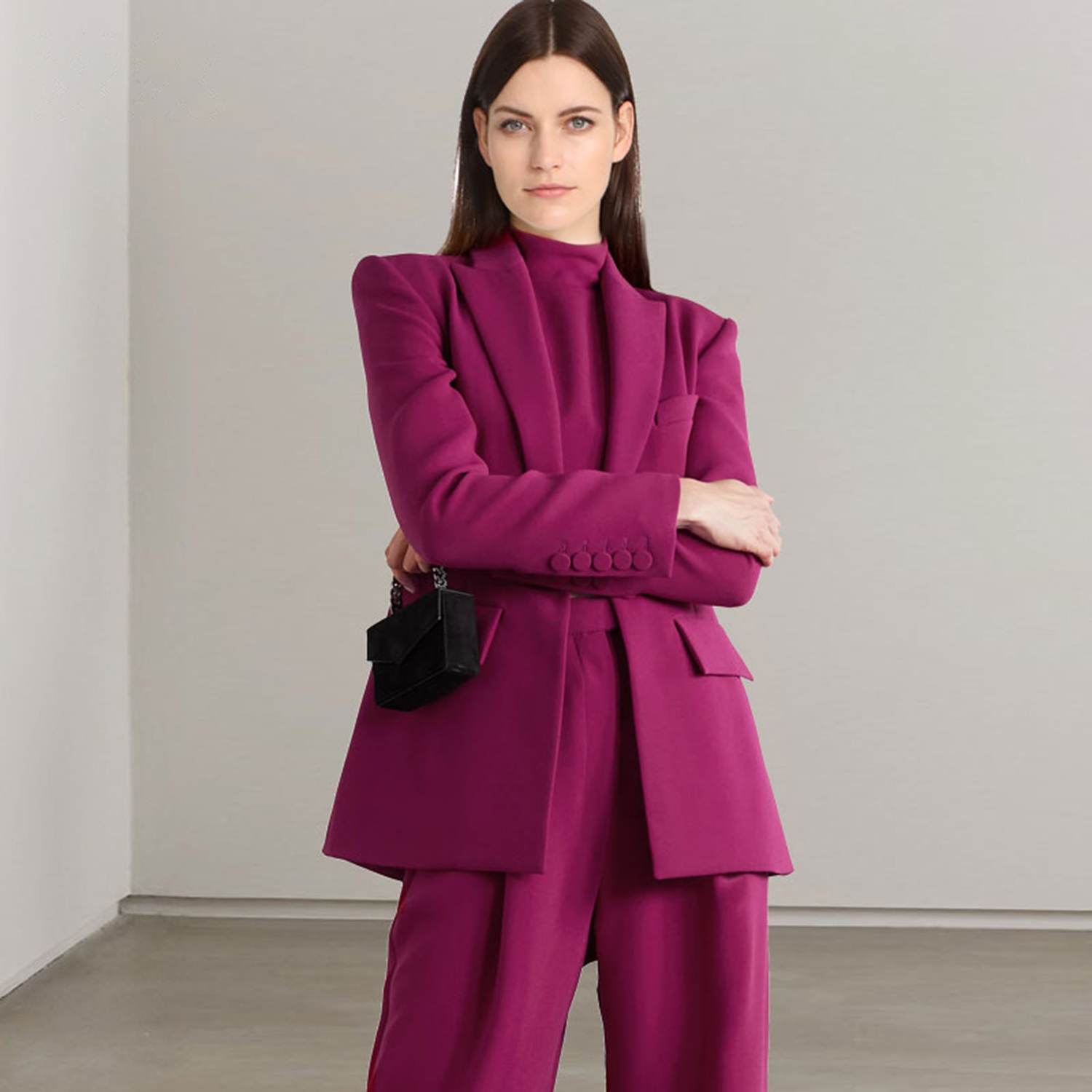 Allingentle Red Lapel Women's  - Women'S Fashion Jackets 评论和价格