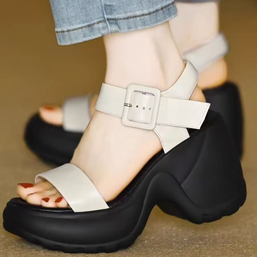 Wedge Platform Sandals Women's - Women'S Fashion Petite 评论和价格