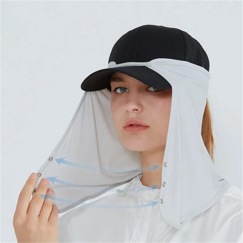 Quick Drying Fishing Cap Face  - Women'S Fashion Visor 评论和价格
