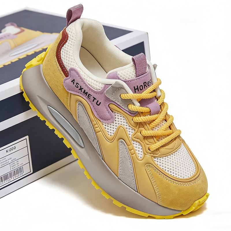 2026 Spring Summer Fashion Sne - Women'S Yellow Fashion Sneakers 评论和价格