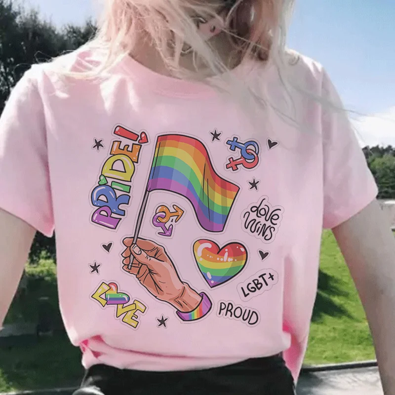 LGBT Aesthetic Women's T-shirt - Women'S Fashion Vogue 评论和价格