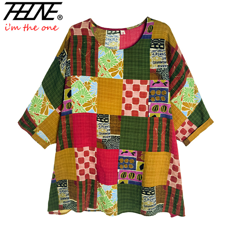 THHONE Women Shirts Print Loos - Women'S Fashion Essentials 评论和价格
