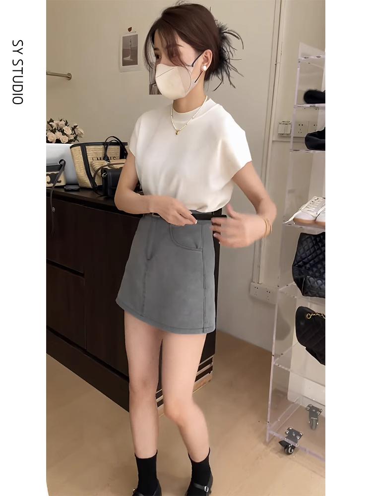 Slimming Knitted Top And High  - Women'S Fashion Petite 评论和价格