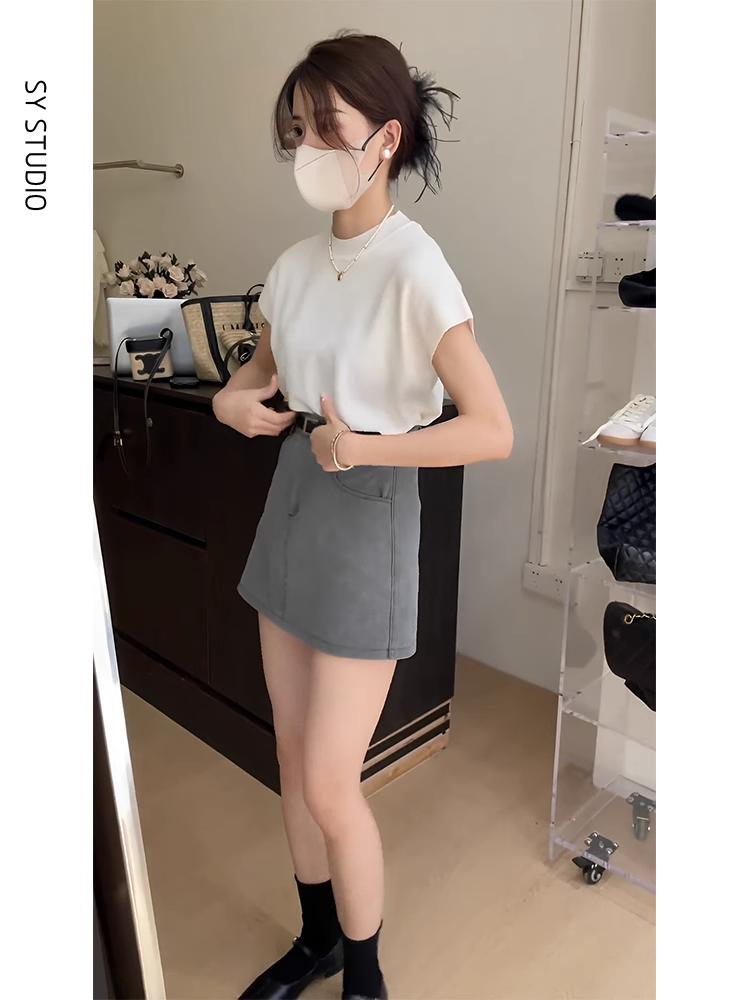 Slimming Knitted Top And High  - Women'S Fashion Petite 评论和价格