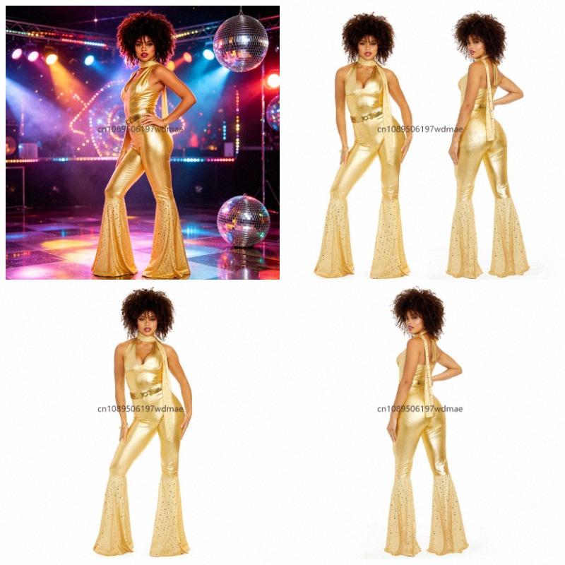 70s Retro Disco Costume Fashio - Women'S Fashion In The 70S 评论和价格