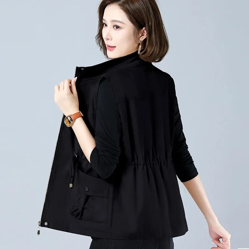 Women's Lightweight Stand Coll - Women'S Fashion Utility Vest 评论和价格