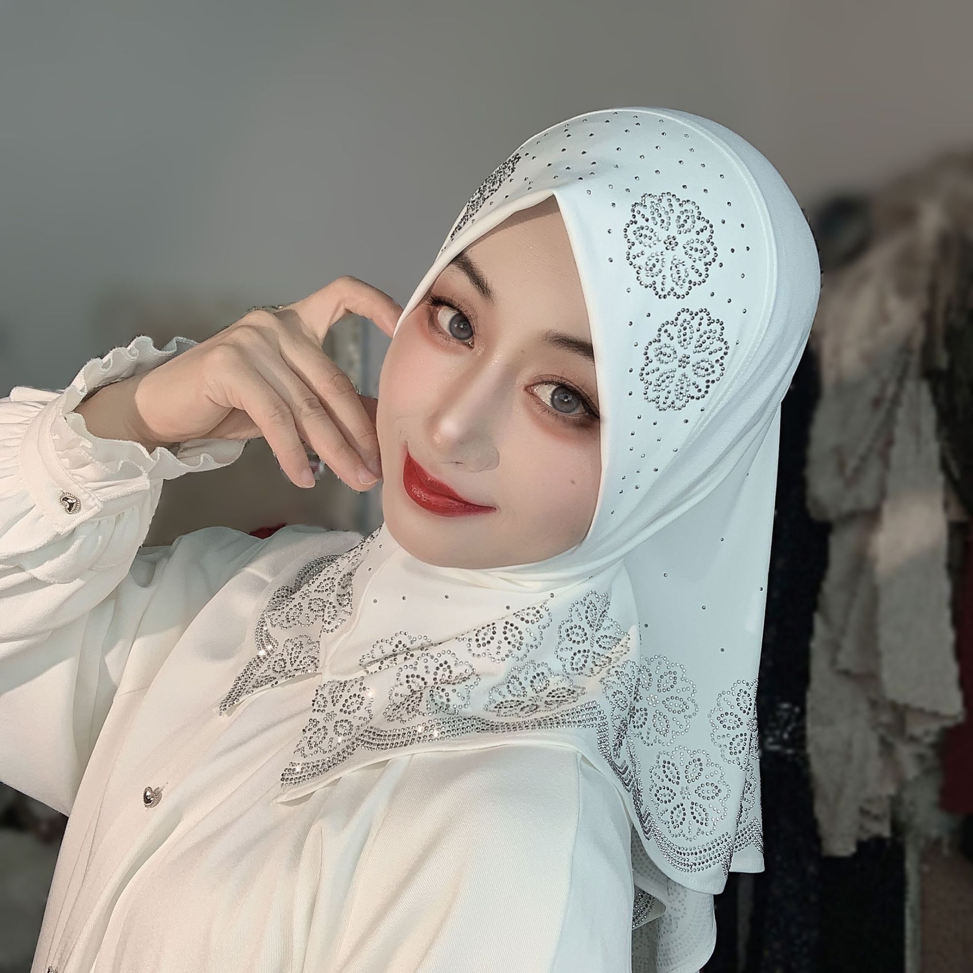 Ready To Wear Muslim Hijab Wom - Women'S Fashion Headbands 评论和价格