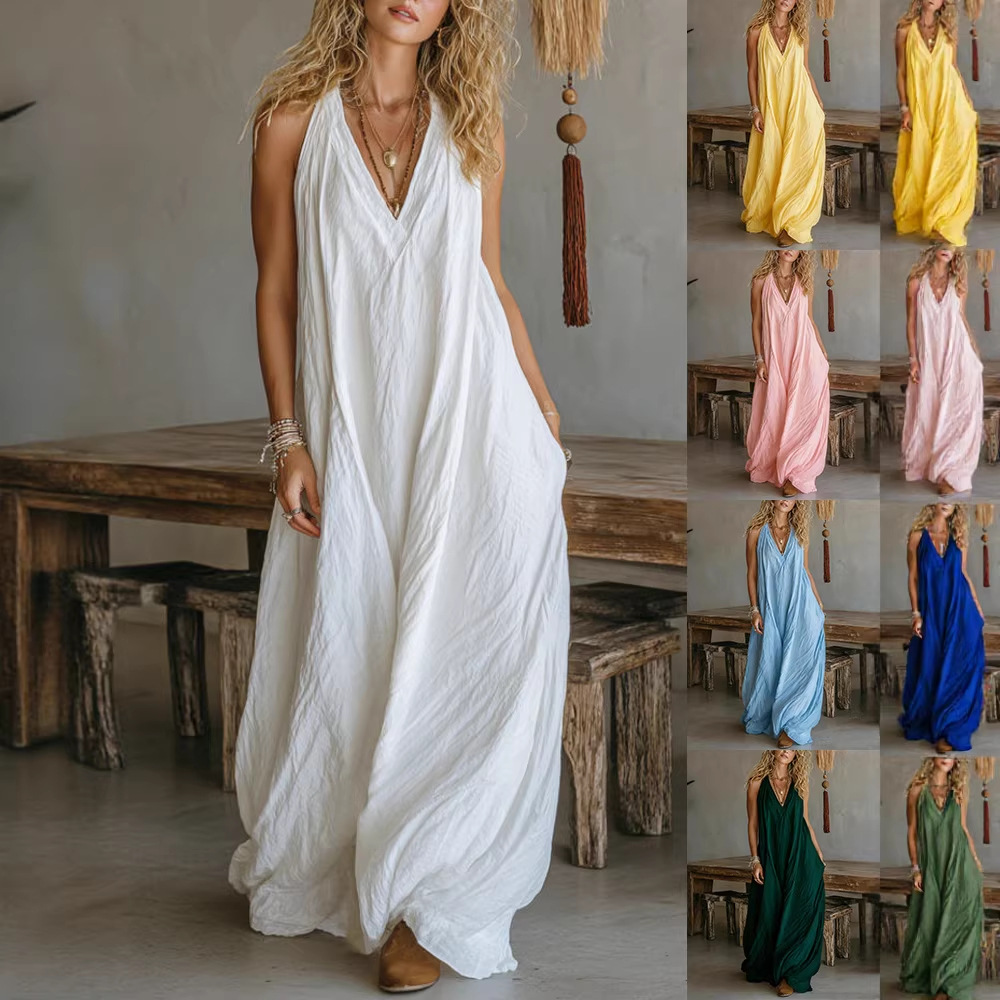 New Women's Casual Sleeveless  - Women Fashion Usa 评论和价格