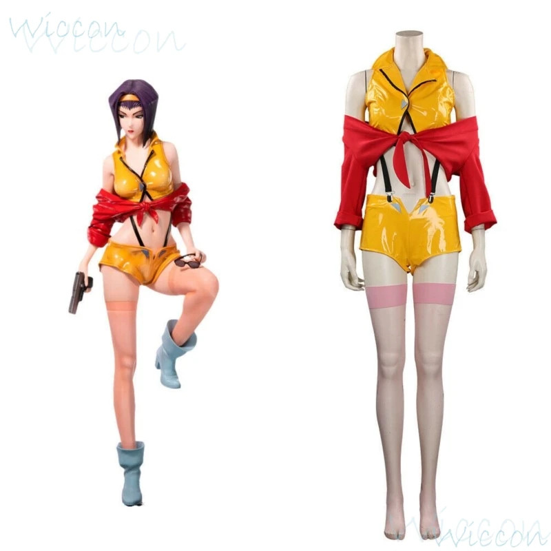 Anime Faye Valentine Cowboy BE - Knitted Vest Women 评论和价格