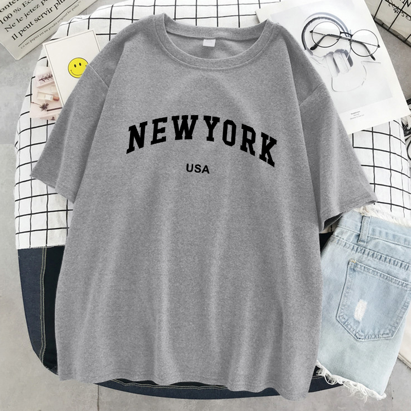 New York Usa City Letter Graph - Women Fashion Usa 评论和价格