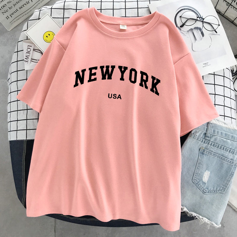 New York Usa City Letter Graph - Women Fashion Usa 评论和价格