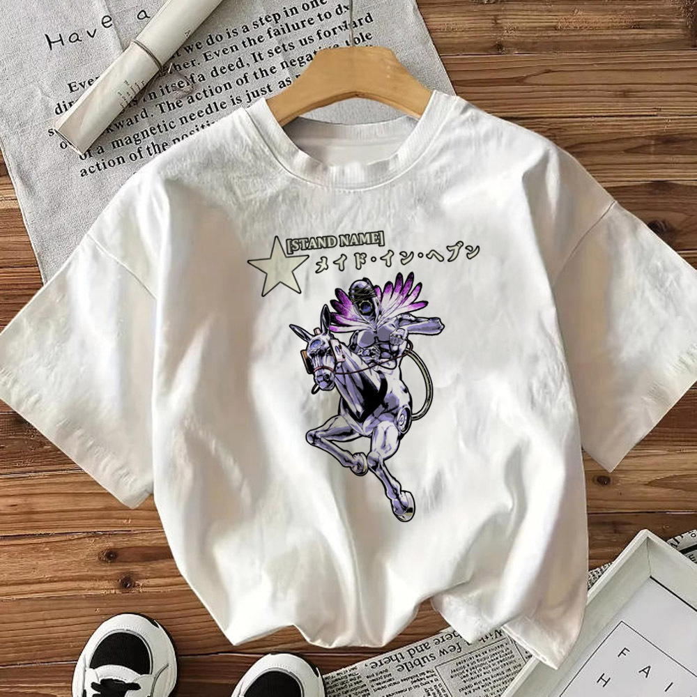 Jojo’s Bizarre Adventure top t - Women Fashion 80S 评论和价格
