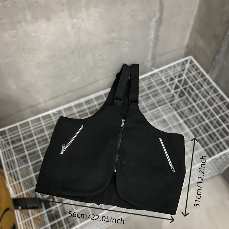 Workwear Canvas Vest Style Bac - Women'S Fashion Utility Vest 评论和价格