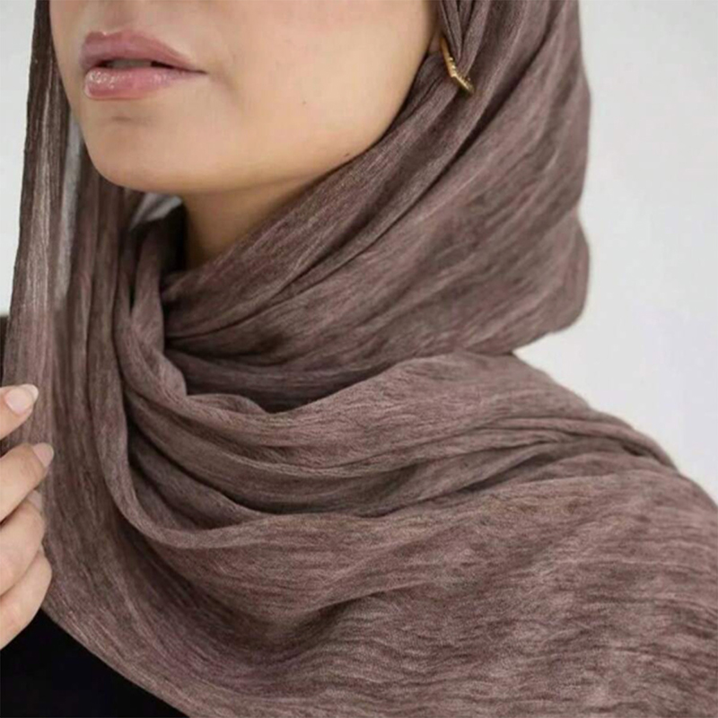 Fashion Crinkle Rayon Hijab Wo - Women'S Fashion Headbands 评论和价格