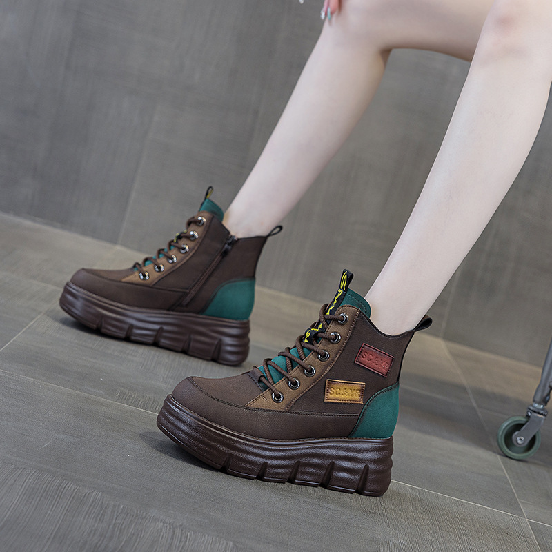 Women Platform Boots Winter Fa - Women'S Fashion Petite 评论和价格