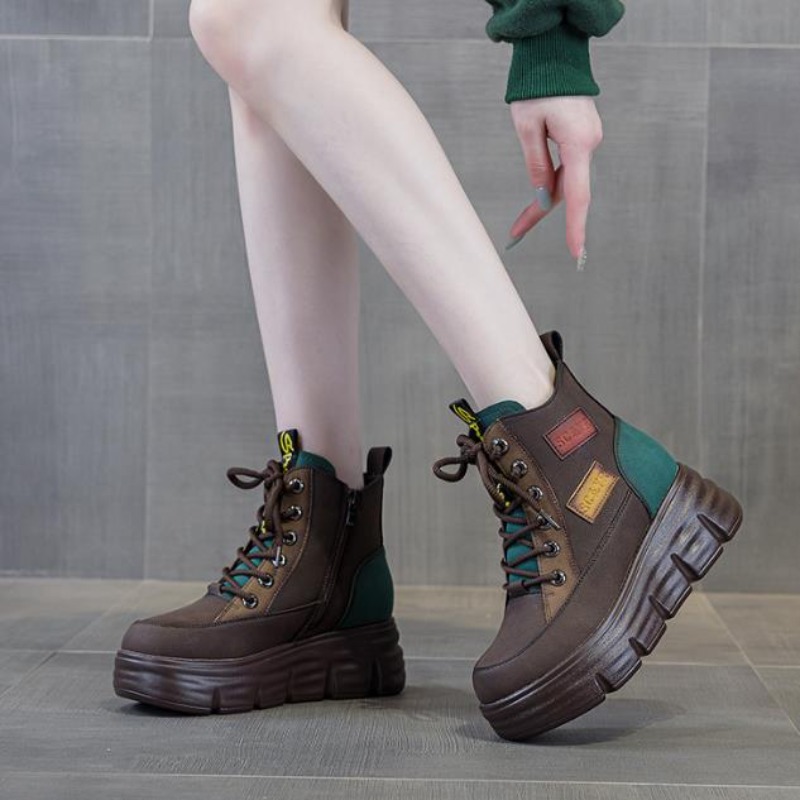 Women Platform Boots Winter Fa - Women'S Fashion Petite 评论和价格