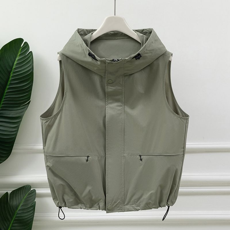 Womens Light Gray Hooded Sleev - Women'S Fashion Utility Vest 评论和价格