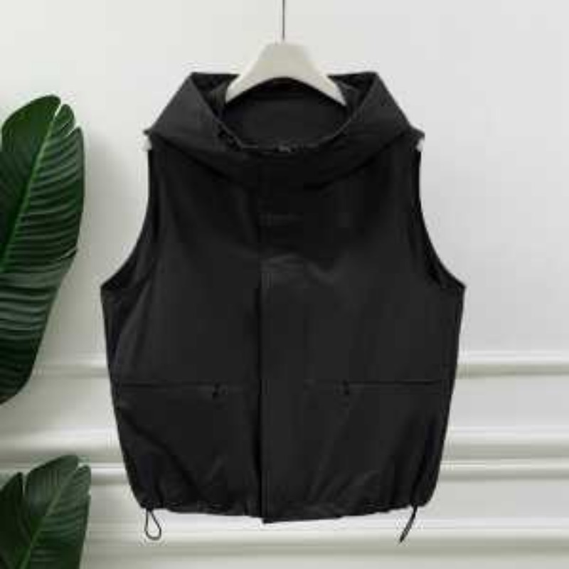 Womens Light Gray Hooded Sleev - Women'S Fashion Utility Vest 评论和价格