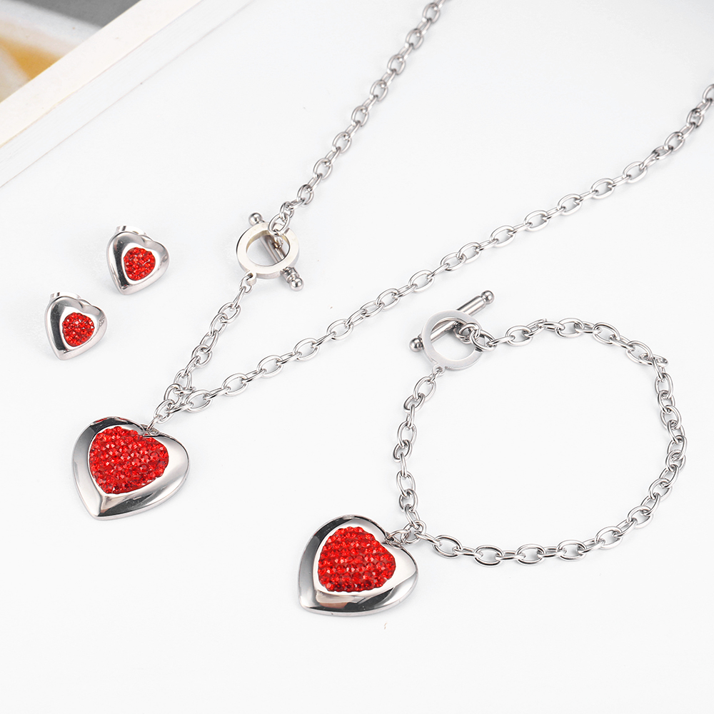 OUFEI Stainless Steel Heart Ne - Women'S Fashion Vogue 评论和价格