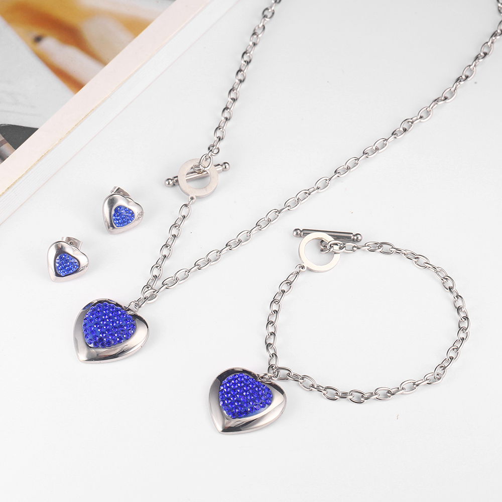 OUFEI Stainless Steel Heart Ne - Women'S Fashion Vogue 评论和价格