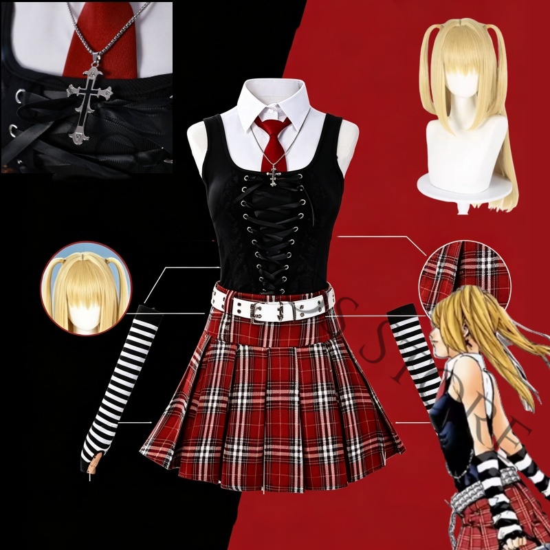 Anime Misa Amane Misamisa Cosp - Knitted Vest Women 评论和价格