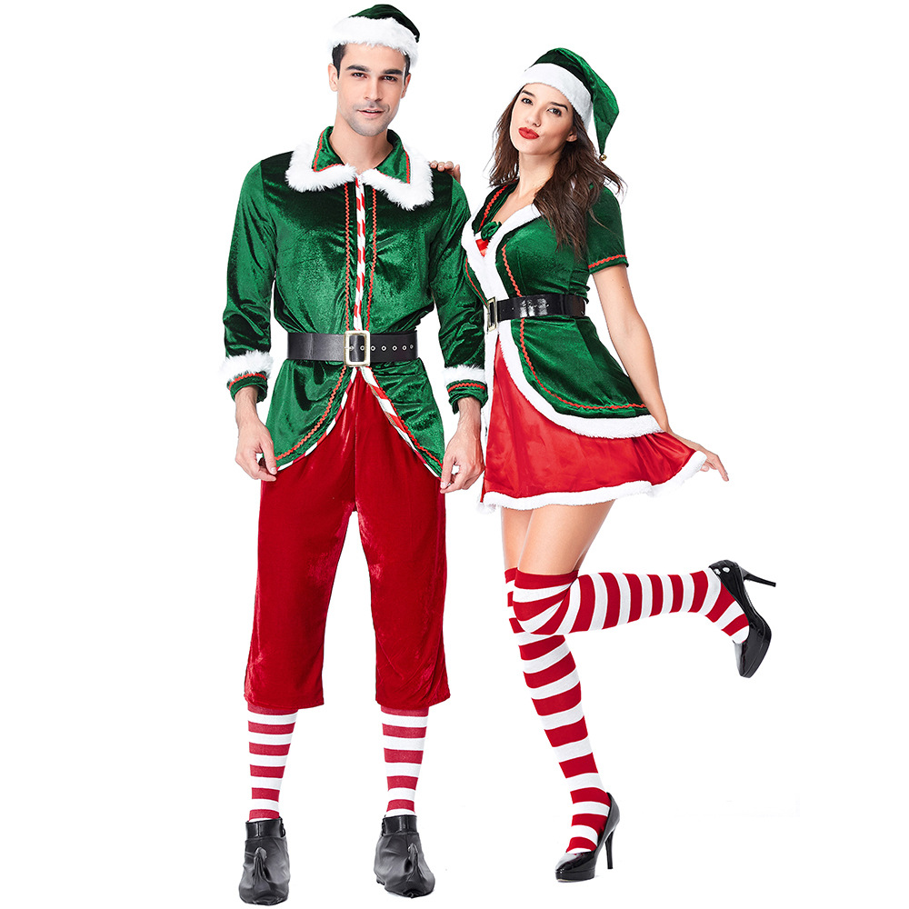 Santa Claus Costume Women Men  - Knitted Vest Women 评论和价格