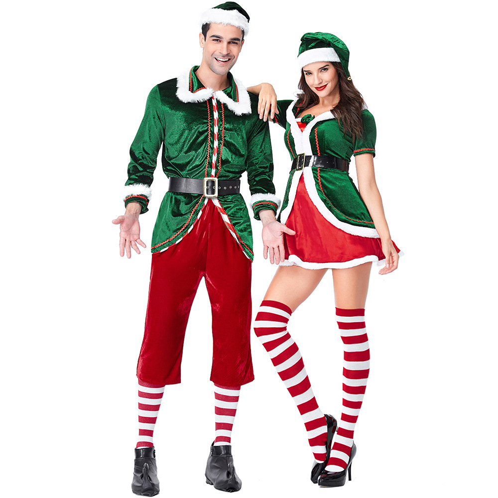 Santa Claus Costume Women Men  - Knitted Vest Women 评论和价格