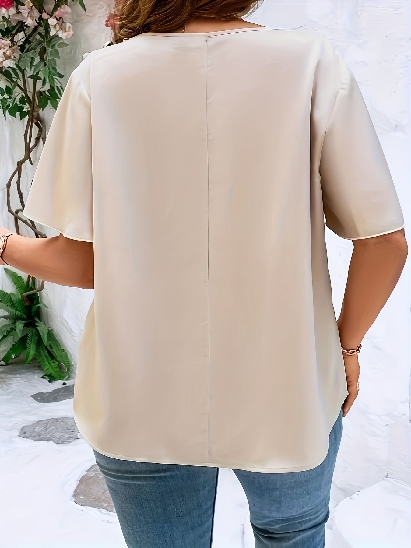 Plus SizeTemperament Blouse Ca - Women'S Fashion Essentials 评论和价格