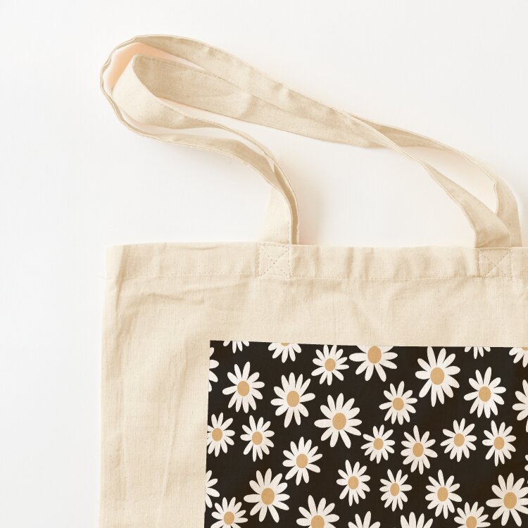 Daisies - daisy pattern, flora - Women'S Fashion In The 70S 评论和价格