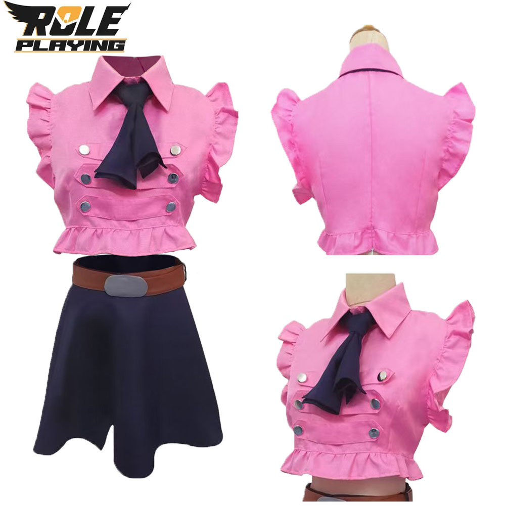Elizabeth Liones Cosplay Costu - Women'S Fashion Kilt 评论和价格