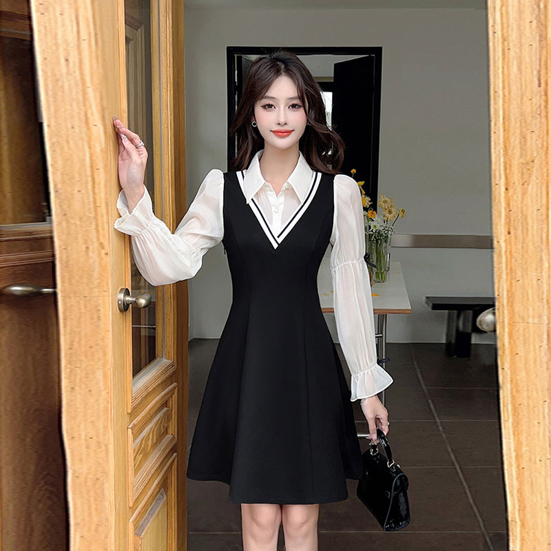 Slimming A-Line Spring Dress L - Women'S Fashion Petite 评论和价格