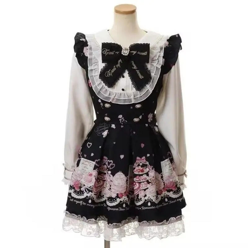 Y2k Japanese Kawaii Two-Piece  - Women'S Fashion Kilt 评论和价格