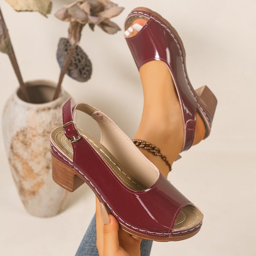 2026 New Women Heel Sandals El - Women Fashion Trend 2026 评论和价格