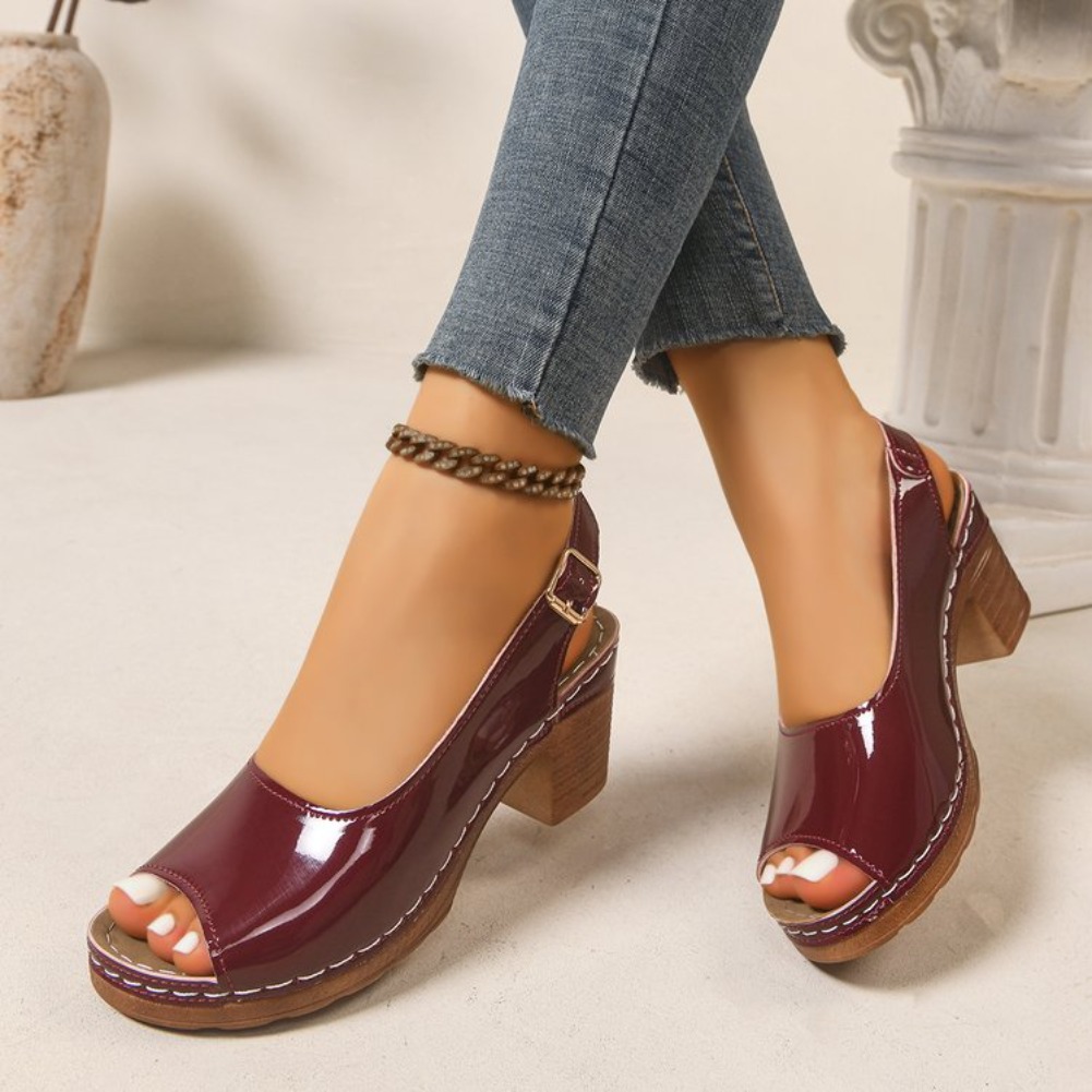 2026 New Women Heel Sandals El - Women Fashion Trend 2026 评论和价格