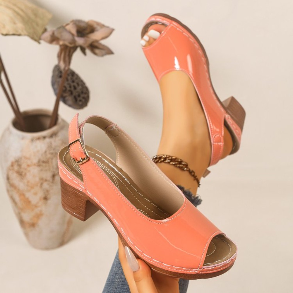 2026 New Women Heel Sandals El - Women Fashion Trend 2026 评论和价格