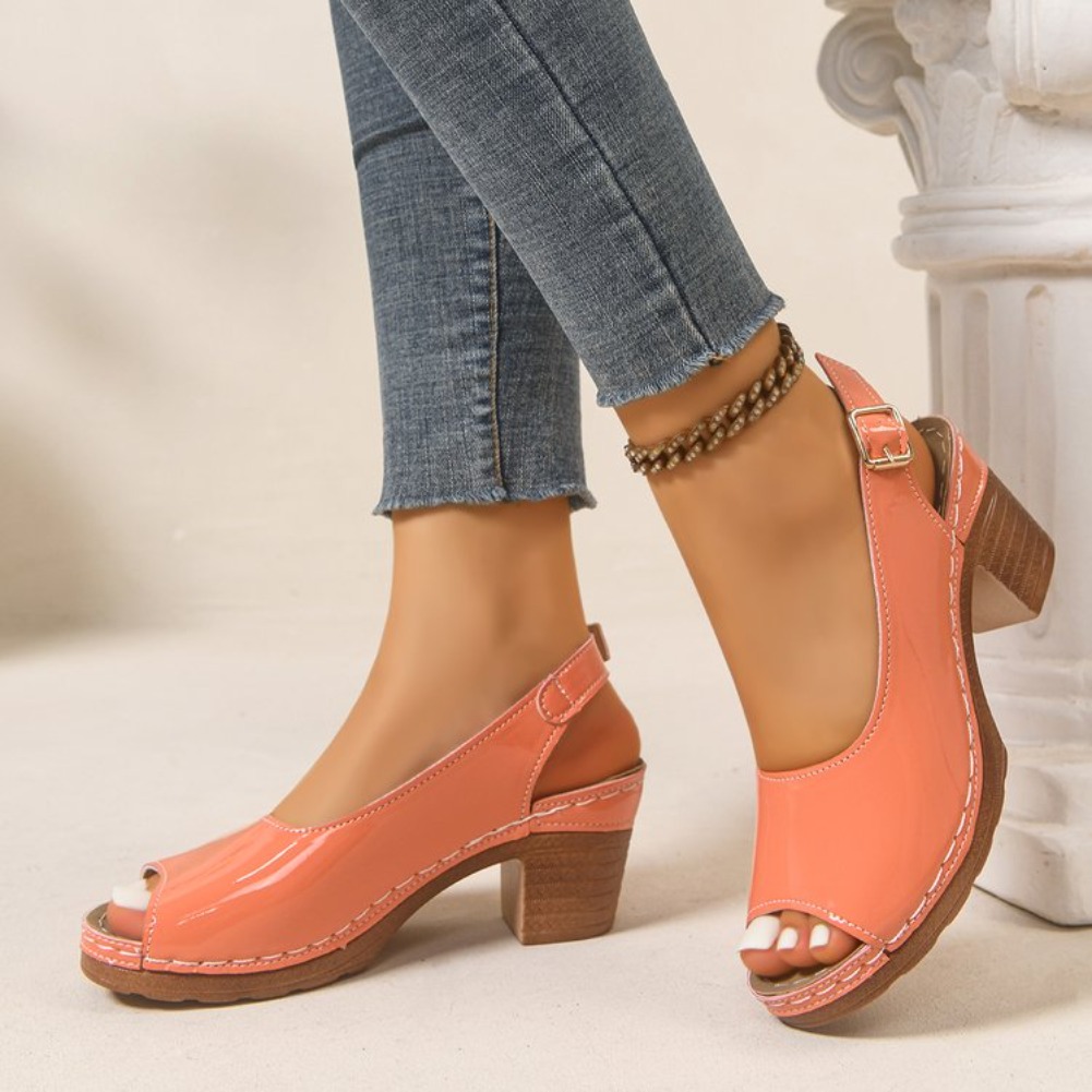 2026 New Women Heel Sandals El - Women Fashion Trend 2026 评论和价格