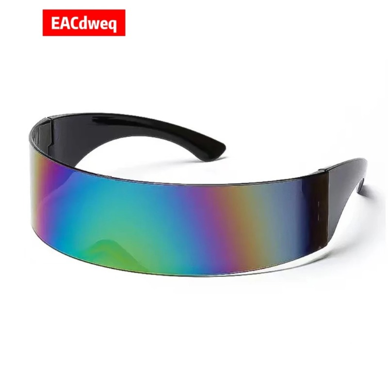Y2K Futuristic Narrow Cyclops  - Women'S Fashion Visor 评论和价格