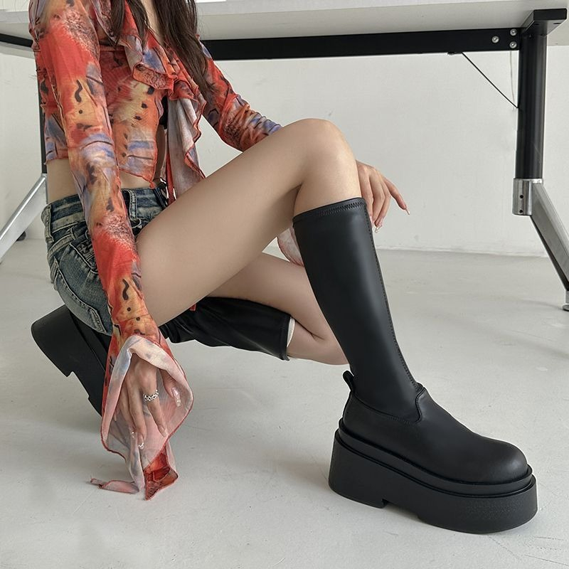 2026 Women Knee High Boots Thi - Women'S Fashion Petite 评论和价格