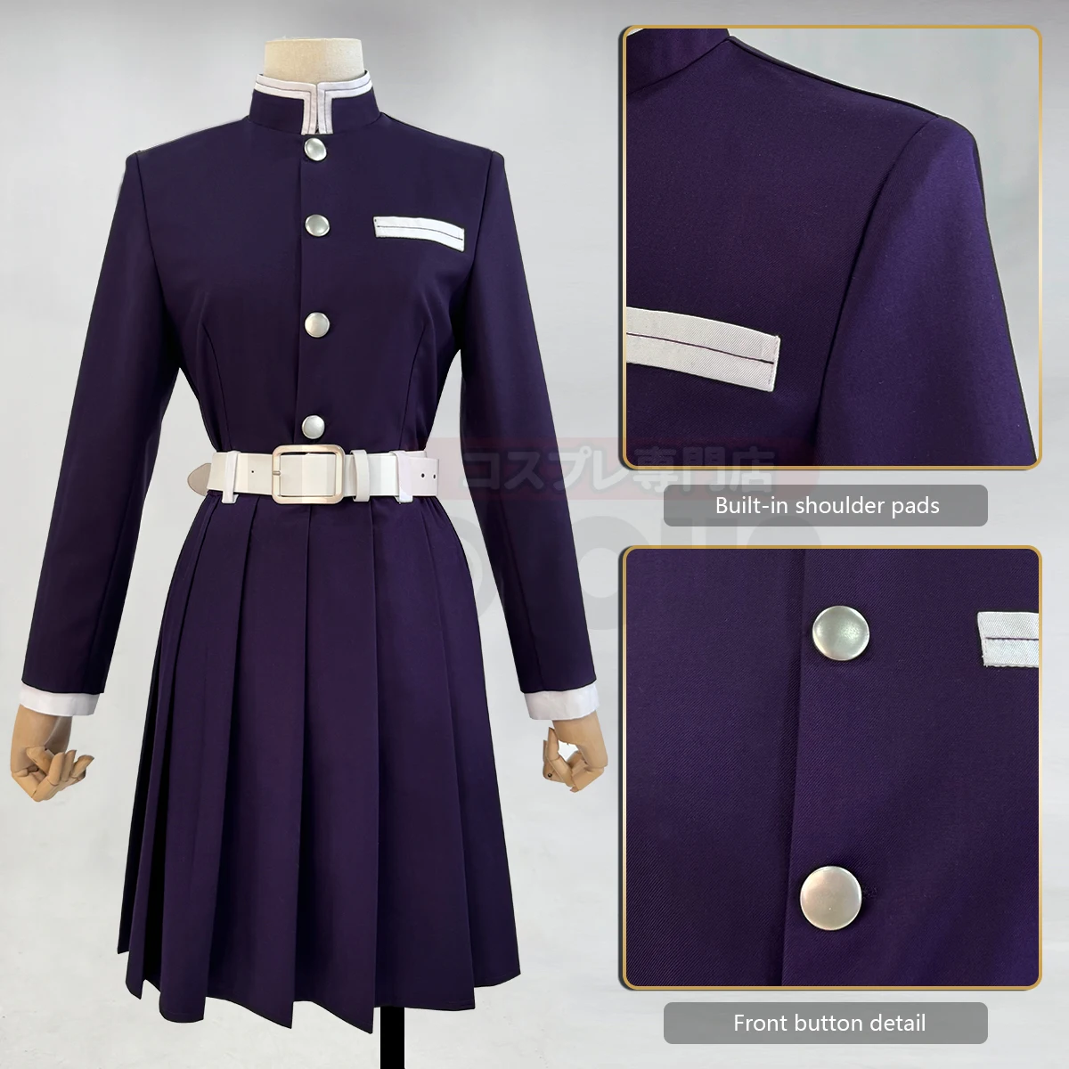 HOLOUN Anime Tsuyuri Kanawo Co - Women'S Fashion Kilt 评论和价格